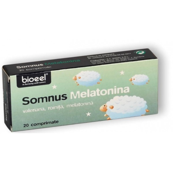 Somnus Melatonina - 20 cpr