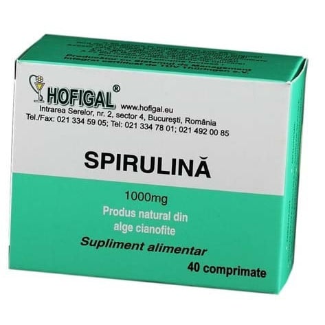 Spirulina 1000 mg Hofigal