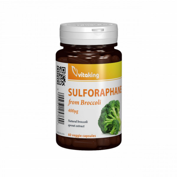 Sulforaphane din broccoli - 60 cps, Vitaking