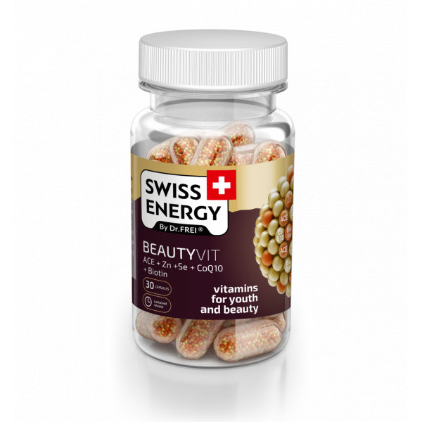 Swiss Energy Beautyvit (A + C + E + Zn + Se + CoQ10 + Biotina) - 30 cps