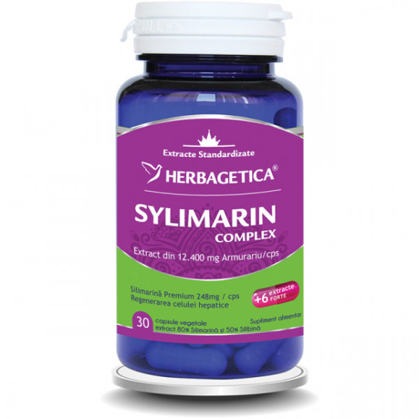 Sylimarin Detox Forte - 30 cps