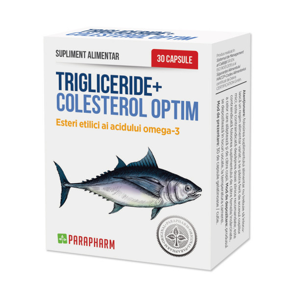 Trigliceride + Colesterol Optim - 30 cps