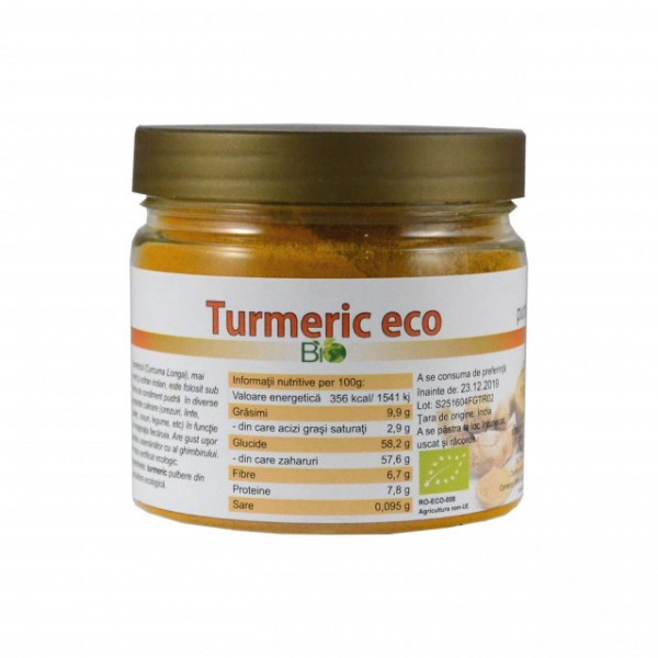 Turmeric pudra BIO - 130 g