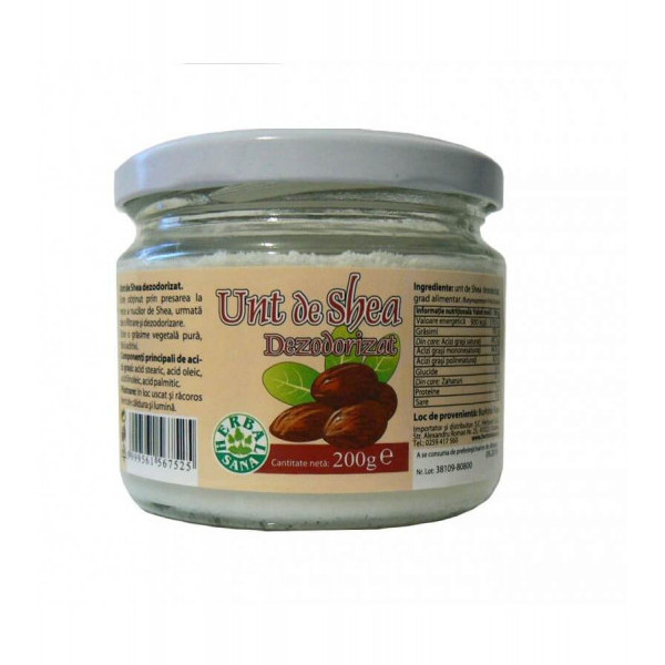 Unt de Shea Dezodorizat - 200 g