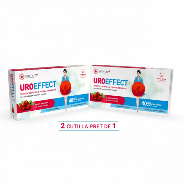 Uroeffect - 10 cps 1+1 Gratis