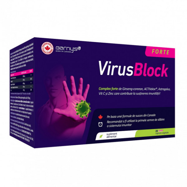 VirusBlock Forte Barnys - 20 cps