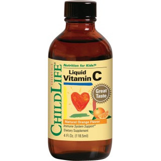 Vitamin C (gust de portocale) 250mg - 118.50ml - ChildLife Essentials