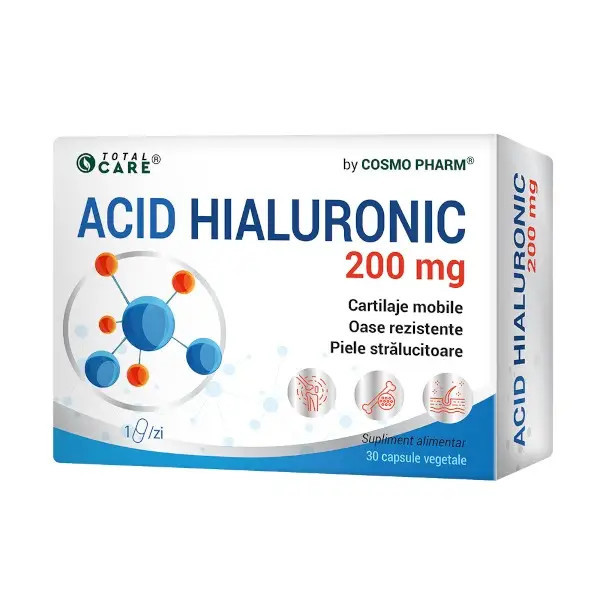 Acid Hialuronic 200mg - 30 cps