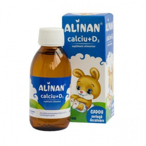 Alinan Calciu + D3 - 150 ml