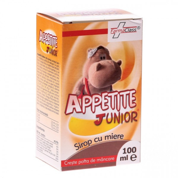 Appetite Junior - sirop cu miere pentru copii - 100 ml