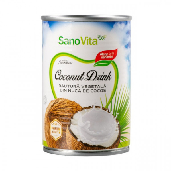 Bautura vegetala din nuca de cocos - 400 ml