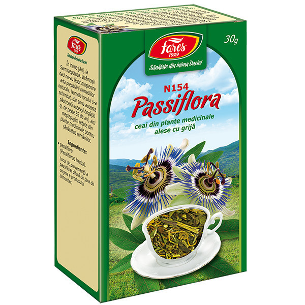 Ceai Passiflora - Iarba N154 - 30 g Fares