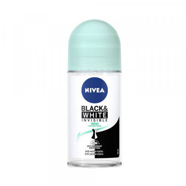 Deodorant feminin roll-on Nivea Black & White Invisible - 50 ml