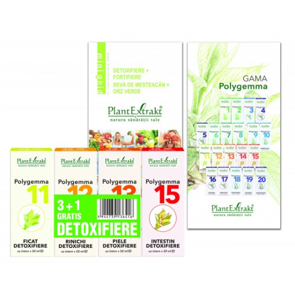 Detoxifiere - Pachet 3 + 1 Gratis