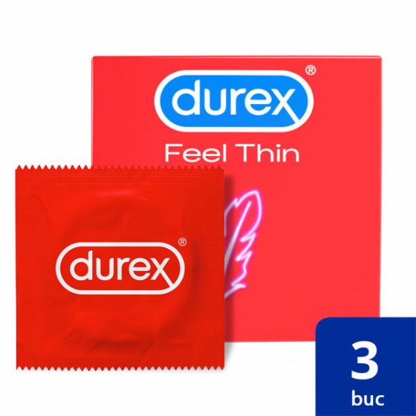 Durex Feel Thin - 3 buc