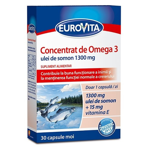 Eurovita concentrat de Omega 3 - 30 cps moi