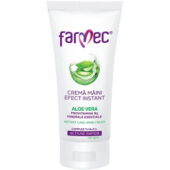 Farmec Farmec Cremă Maini Efect Instant cu Aloe Vera - 100 ml