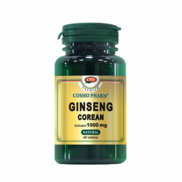 Ginseng Corean 1000 mg - 60 cps