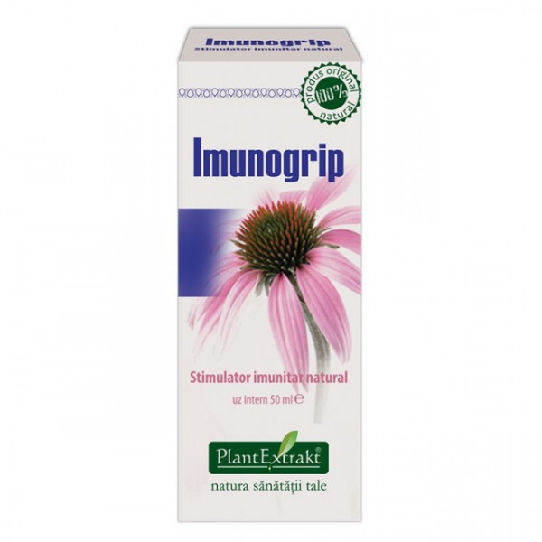 Imunogrip solutie 50 ml, PlantExtrakt