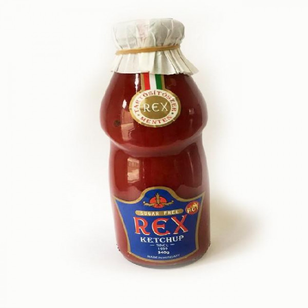 Ketchup fara zahar picant Rex - 330 g
