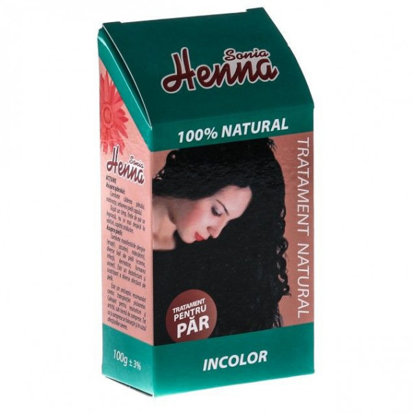 Masca pentru par Sonia Henna incolor - 100 g