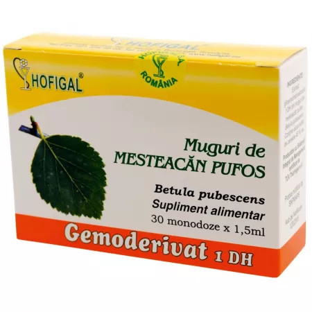 Muguri de Mesteacan pufos Gemoderivat - 30 monodoze