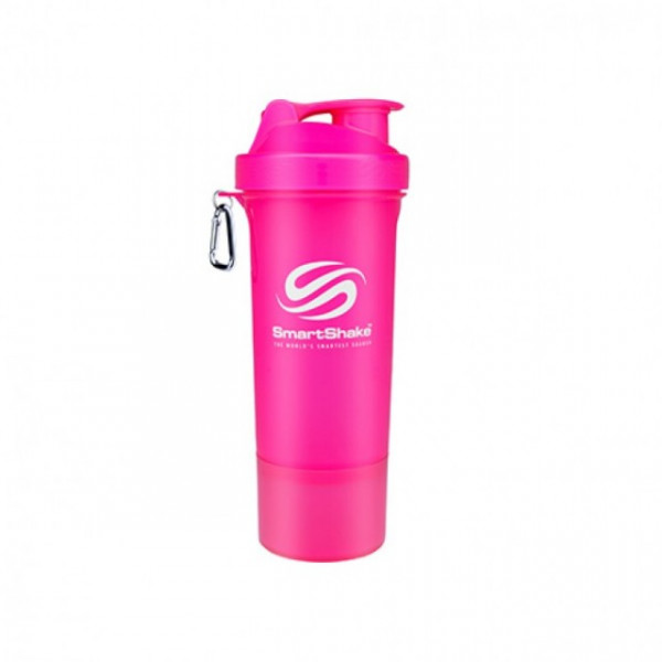 Shaker SmartShake slim roz 500 ml