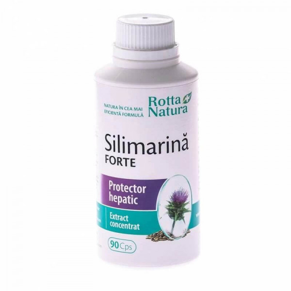 Silimarina Forte, protector hepatic - 90 cps