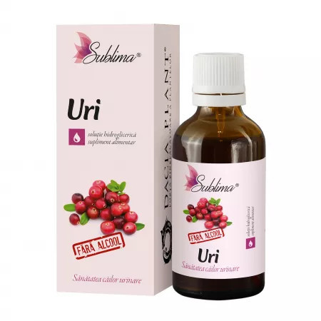 Solutie hidroglicerica fara alcool Uri Sublima - 50 ml