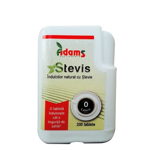 Stevis (indulcitor cu stevie) - 200 cpr