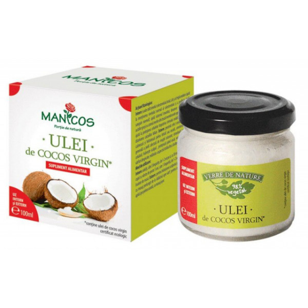 Ulei de cocos virgin - 100 ml