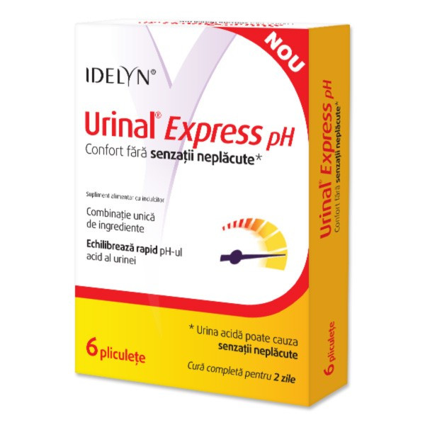 Urinal Express pH - 6 pliculete