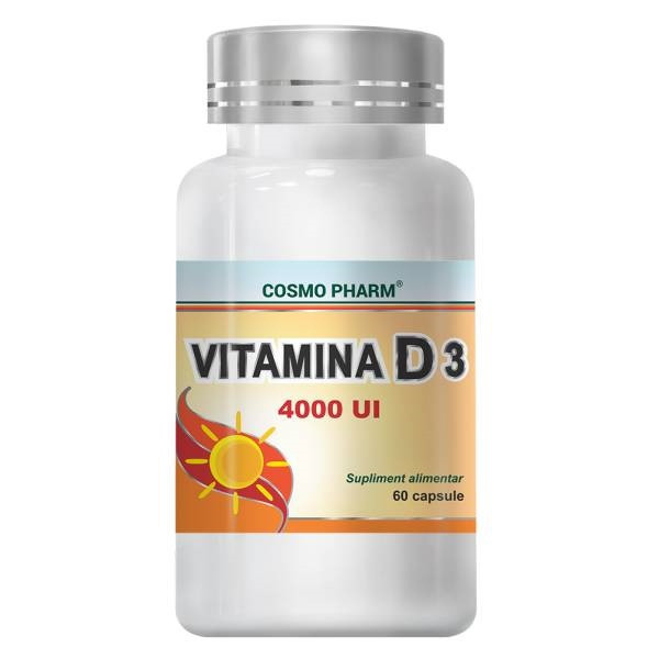 Vitamina D3 4000 UI - 60 cps