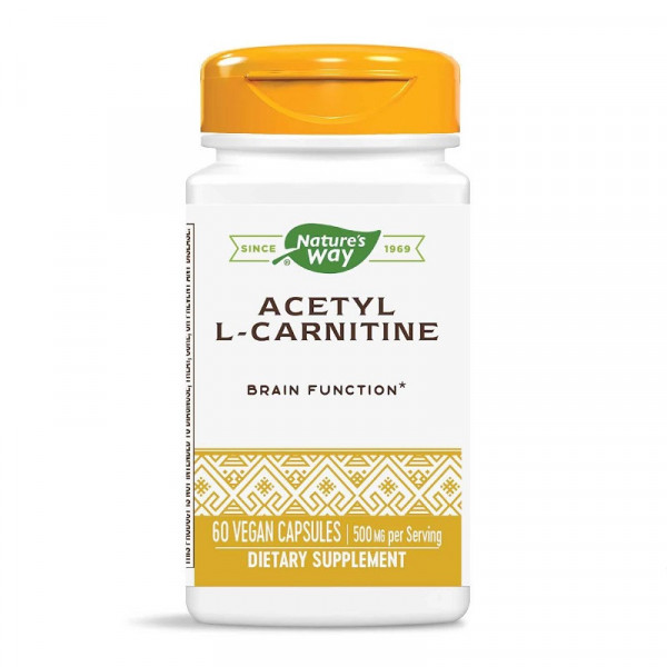 Acetyl L-Carnitine 500mg - 60 cps vegetale