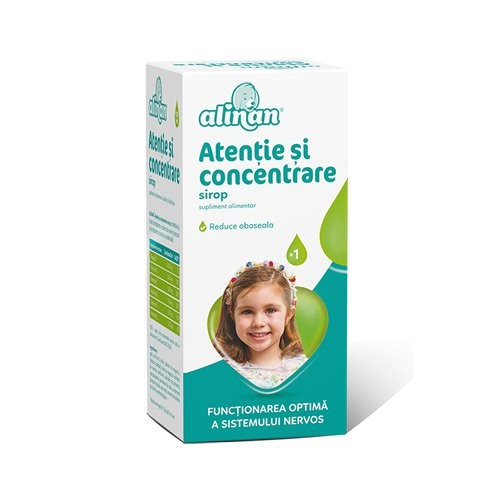 Alinan Sirop Atentie & Concentrare - 150 ml