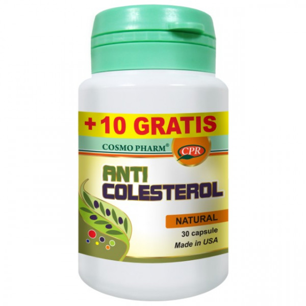 Anticolesterol - 30 cps + 10 cps GRATIS