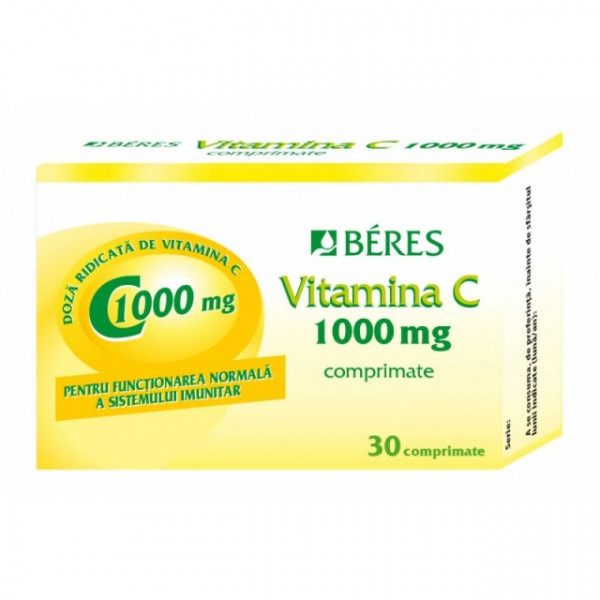 Beres Vitamina C 1000 mg x 30 cpr