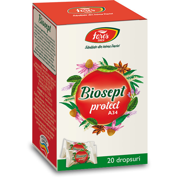 Biosept protect, A34 - 20 dropsuri