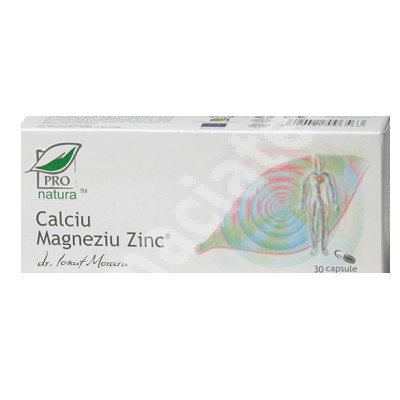 Calciu Magneziu Zinc - 30 cps