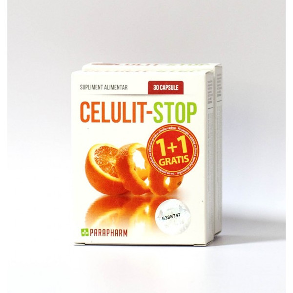 Celulit Stop - 30 cps - 1+1 Gratis, Parapharm