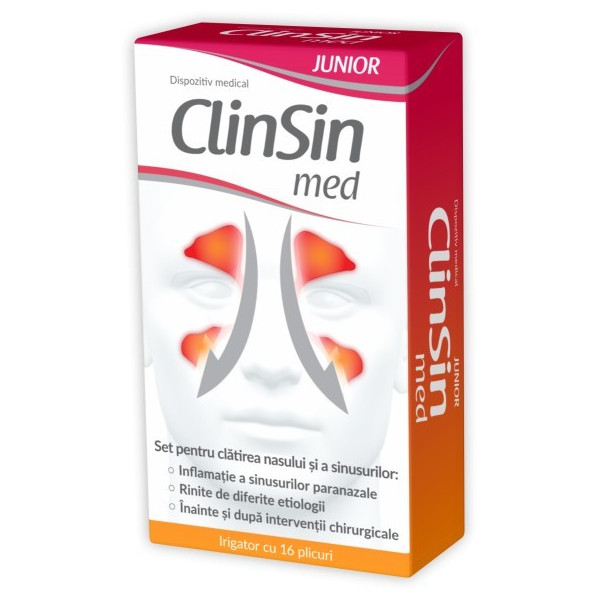 ClinSin Med Junior Set (irigator + 16 dz)