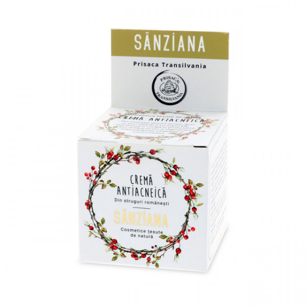 Crema antiacneica - "Sanziana" - 30 ml