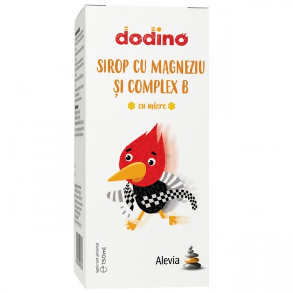 Dodino sirop magneziu + complex B + miere - 150 ml