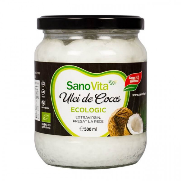 ECO Ulei de cocos extravirgin - 500 ml