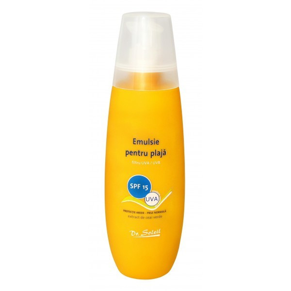 Emulsie pentru plaja SPF 15 - 200 ml