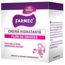 Farmec Crema hidratanta cu Flori de orhidee - 50 ml