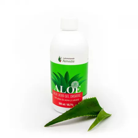 Gel organic de Aloe Vera - 500 ml