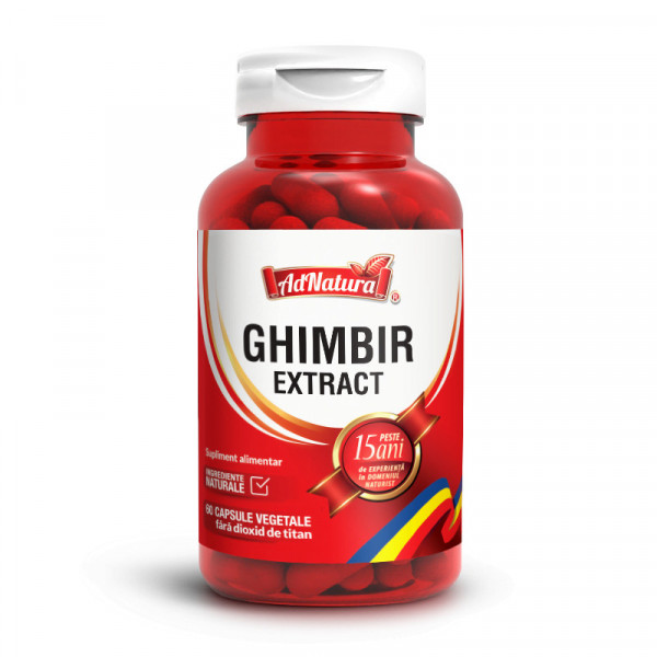 Ghimbir extract - 60 cps