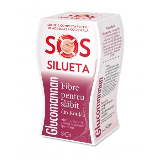 Glucomannan Sos Silueta - 90 cps