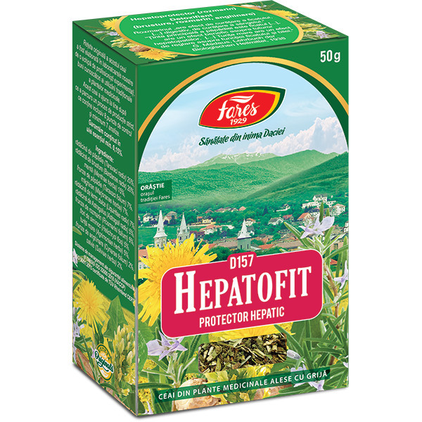 Hepatofit protector hepatic ceai, D157 - 50 g